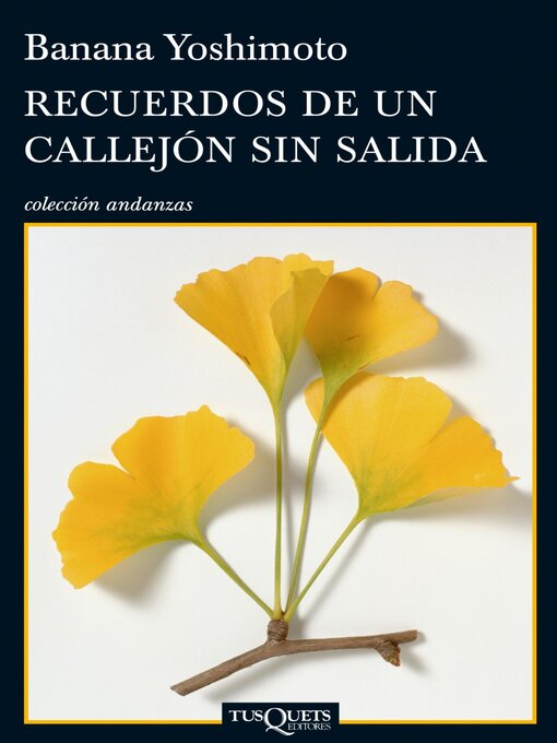 Title details for Recuerdos de un callejón sin salida by Banana Yoshimoto - Available